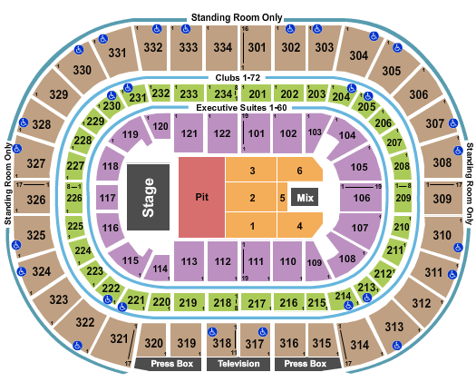 United Center Dan and Shay Seating Chart