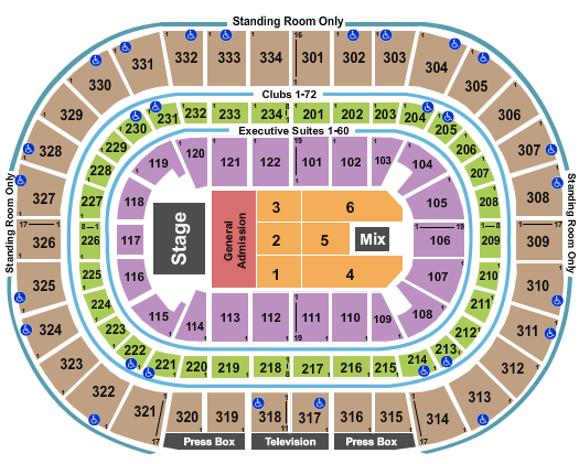 United Center Dave Matthews Band Seating Chart