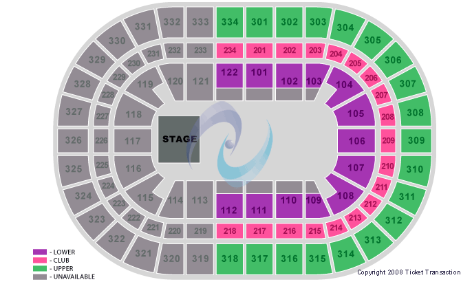 United Center Dinosaurs Seating Chart