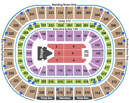 United Center Doja Cat Seating Chart