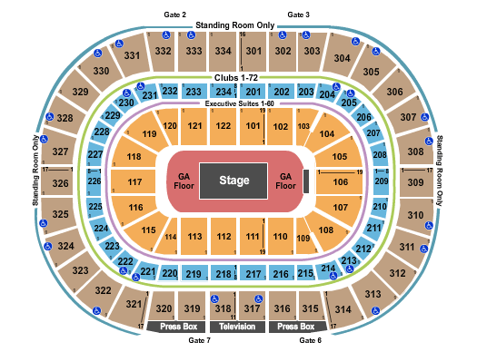 United Center Drake & Migas Seating Chart