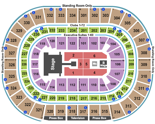 United Center Enrique Iglesias Seating Chart