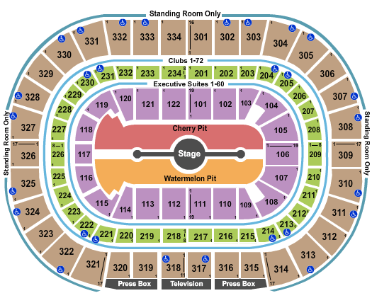 United Center Harry Styles Seating Chart
