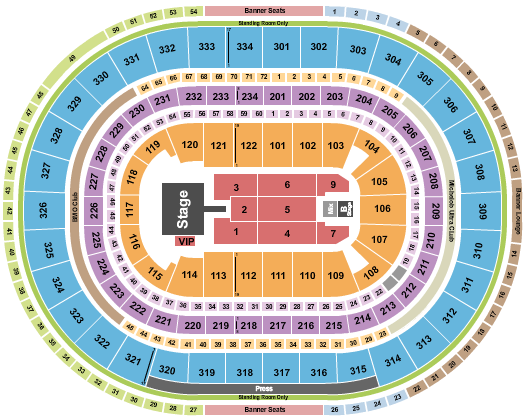 United Center Ice Cube Seating Chart