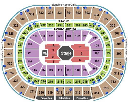 United Center Jay Z Seating Chart