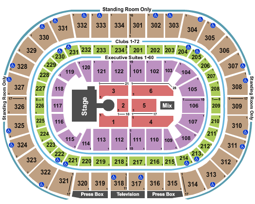 United Center Jennifer Lopez Seating Chart