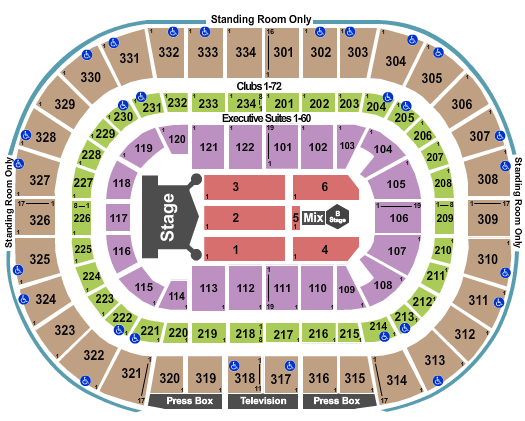 United Center Kiss Seating Chart
