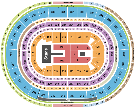 United Center Laufey Seating Chart