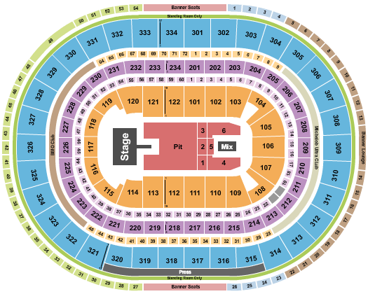 United Center Lorde Seating Chart