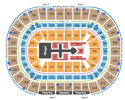 United Center Madonna Seating Chart