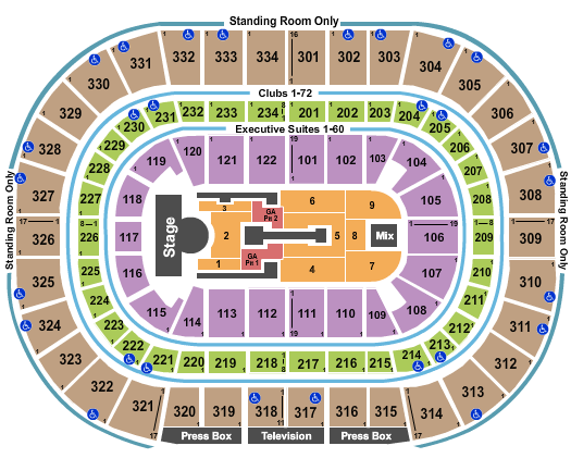 United Center Madonna 2 Seating Chart