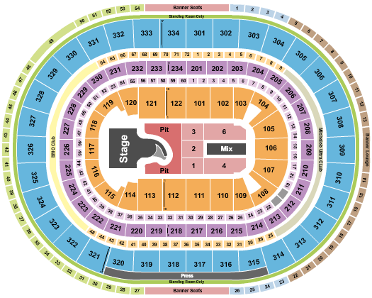United Center Megan Moroney Seating Chart