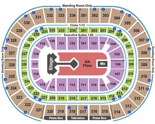 United Center Muse Seating Chart