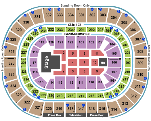 United Center Panic! At The Disco Seating Chart