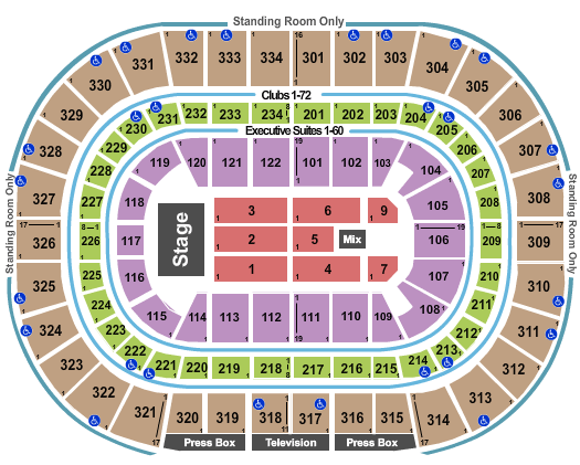 United Center Phil Collins Seating Chart