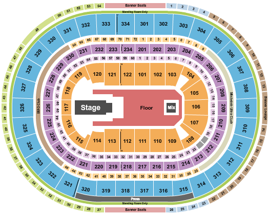 United Center Playboi Carti Seating Chart