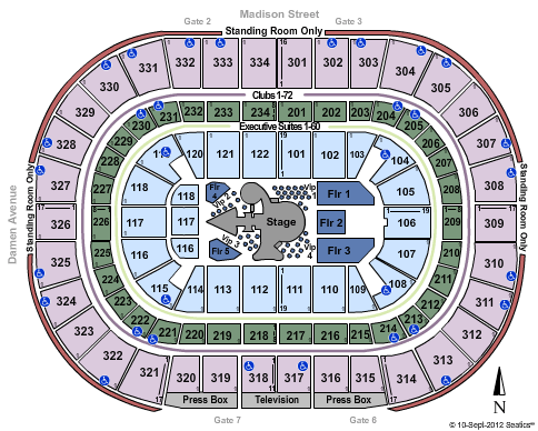 United Center Prince 2 Seating Chart