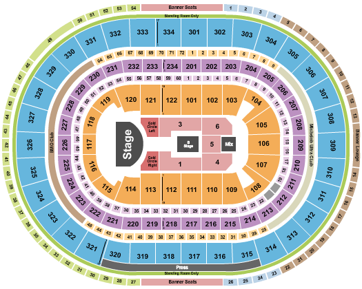 United Center Rosalia Seating Chart