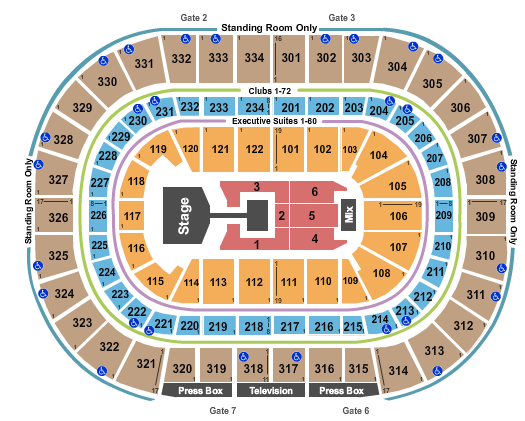 United Center Stray Kids Seating Chart