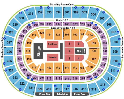 United Center Tate McRae Seating Chart