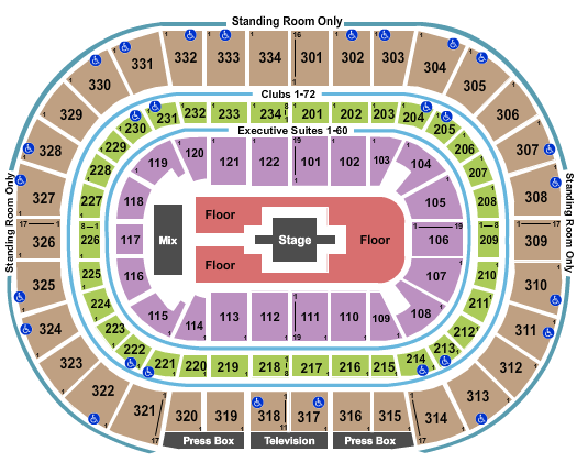 United Center Zach Bryan Seating Chart