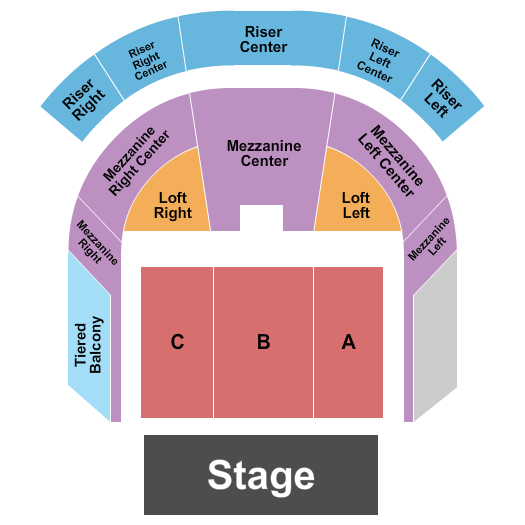 United Heritage Hall Next Event Seating Chart