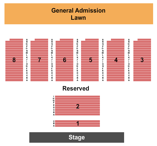 United Heroes League Home Free Seating Chart