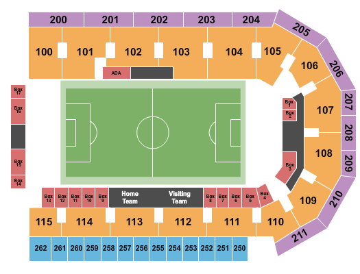 United Wireless Arena Soccer Seating Chart