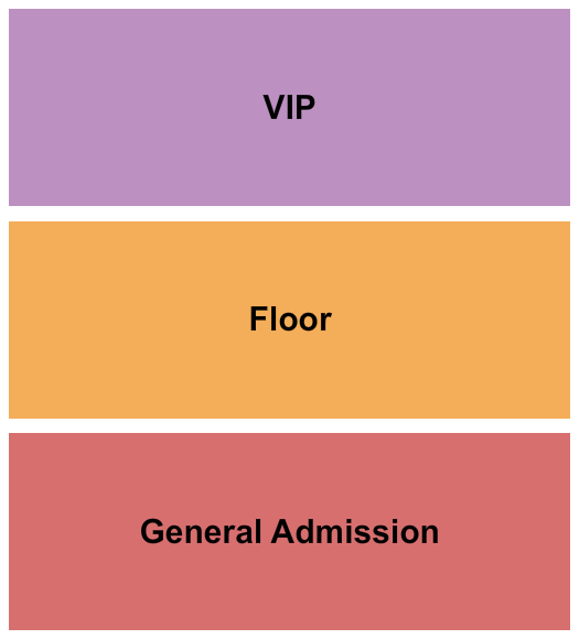 Unity Baptist Church - GA GA/FLOOR/VIP Seating Chart