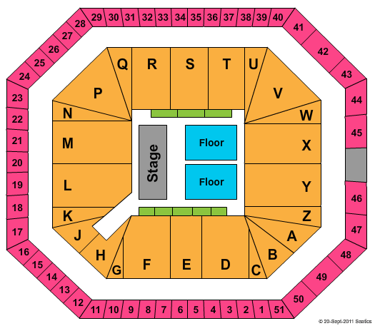 The Pit Joel Osteen Seating Chart
