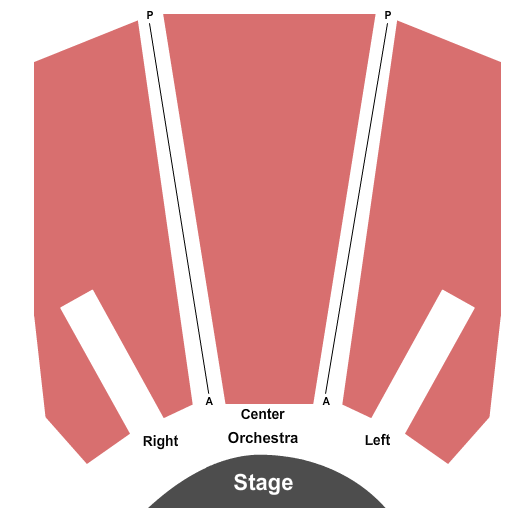 seating chart for Drama Theatre at University At Buffalo Center For The Arts - End Stage - eventticketscenter.com