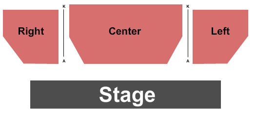 University of Lynchburg Theatre End Stage Seating Chart
