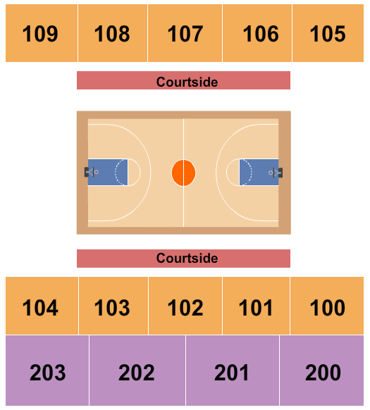 University Of Texas At San Antonio Convocation Center Basketball Seating Chart