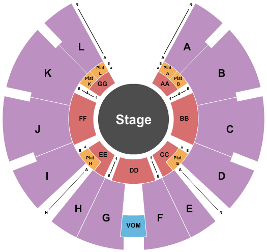 Universoul Circus - Greensboro Complex Parking Lot Next Event Seating Chart
