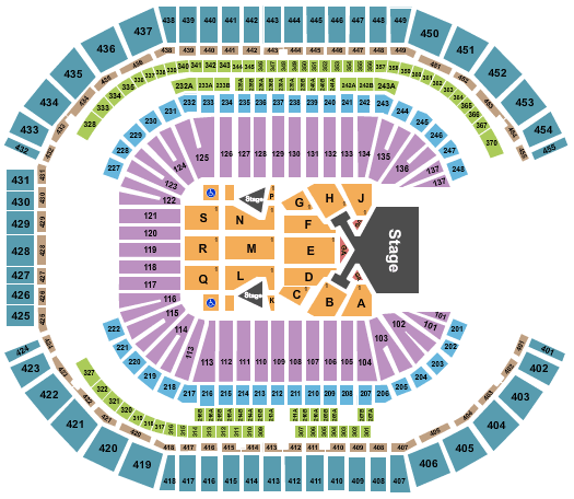 State Farm Stadium Taylor Swift Seating Chart