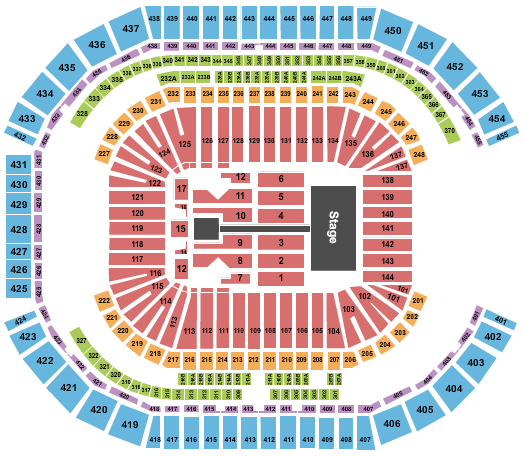 State Farm Stadium Concert Seating Chart