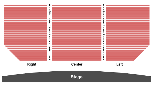 Upper St. Clair Theatre End Stage Seating Chart