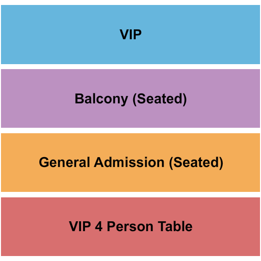Uptown Social GA/VIP/Balcony Seating Chart