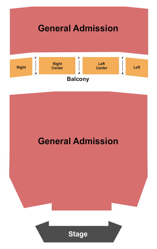 Uptown Theater - KC Seating Map