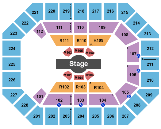 Alliant Energy PowerHouse Cirque Corteo Seating Chart