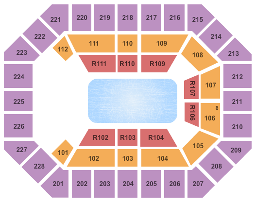 Alliant Energy PowerHouse Disney On Ice Seating Chart