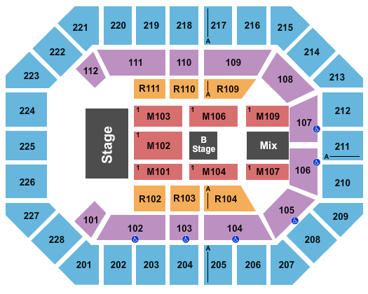 Alliant Energy PowerHouse Little Big Town Seating Chart