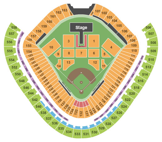 Guaranteed Rate Field Chance the Rapper Seating Chart