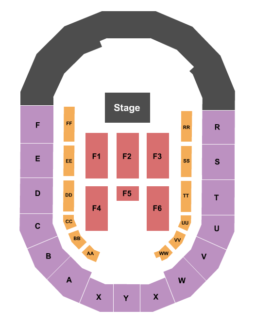 Utah State Fairgrounds Endstage Seating Chart