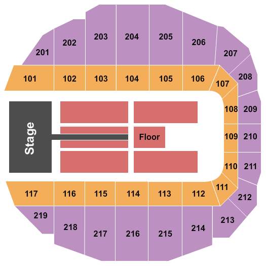 Adirondack Bank Center at Utica Memorial Auditorium Big Church Night Out Seating Chart