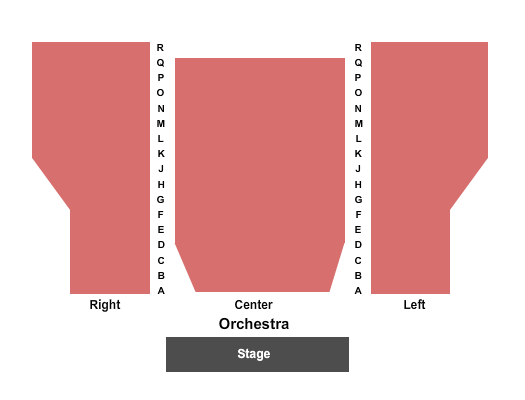 Vacaville Performing Arts Theatre End Stage Seating Chart