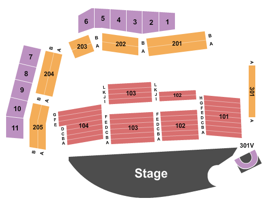 Valley Forge Casino Resort Blue Oyster Cult Seating Chart