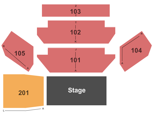 Valley Forge Casino Resort Event Center Seating Chart