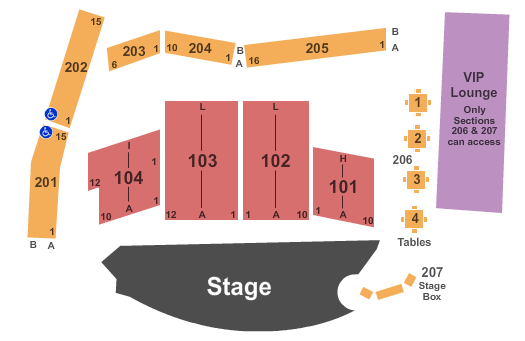Valley Forge Casino Resort The Venue Seating Chart