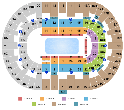 San Diego Gulls Arena Seating Chart
